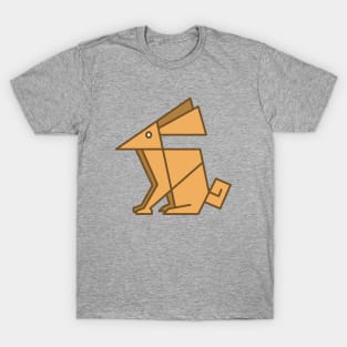 Bunny in geometry style T-Shirt